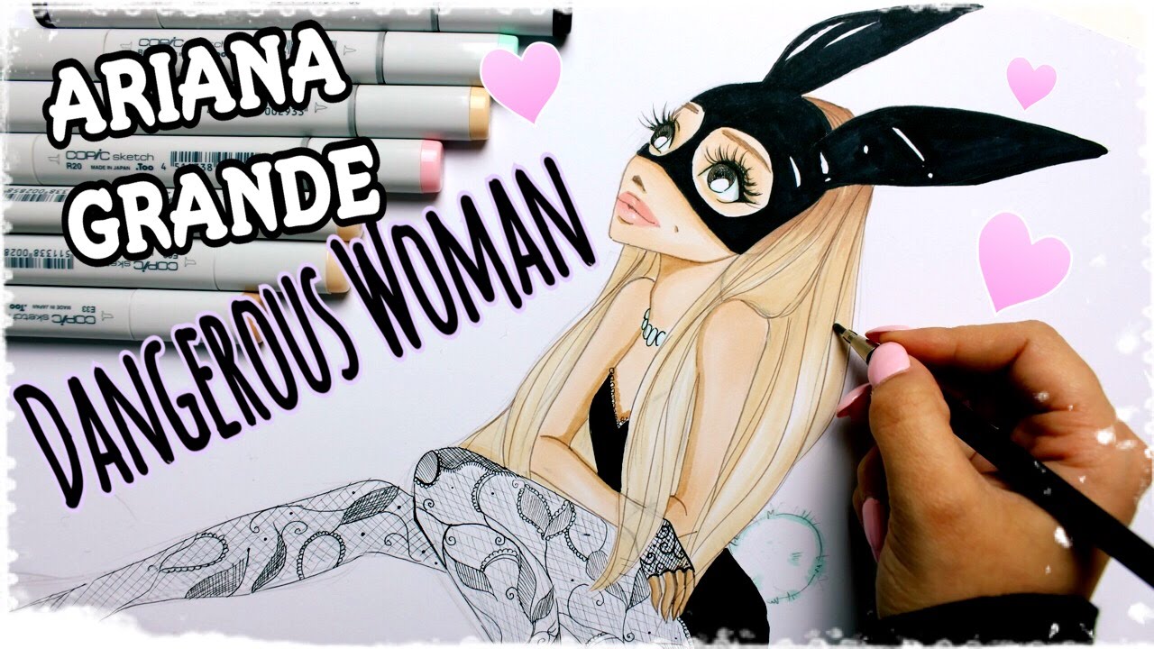 dangerouswoman speed painting fanart debbyarts youtube