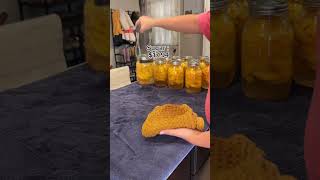 How much it cost me to can 43 quart size jars of peaches. #canning #peaches  #canningandpreserving