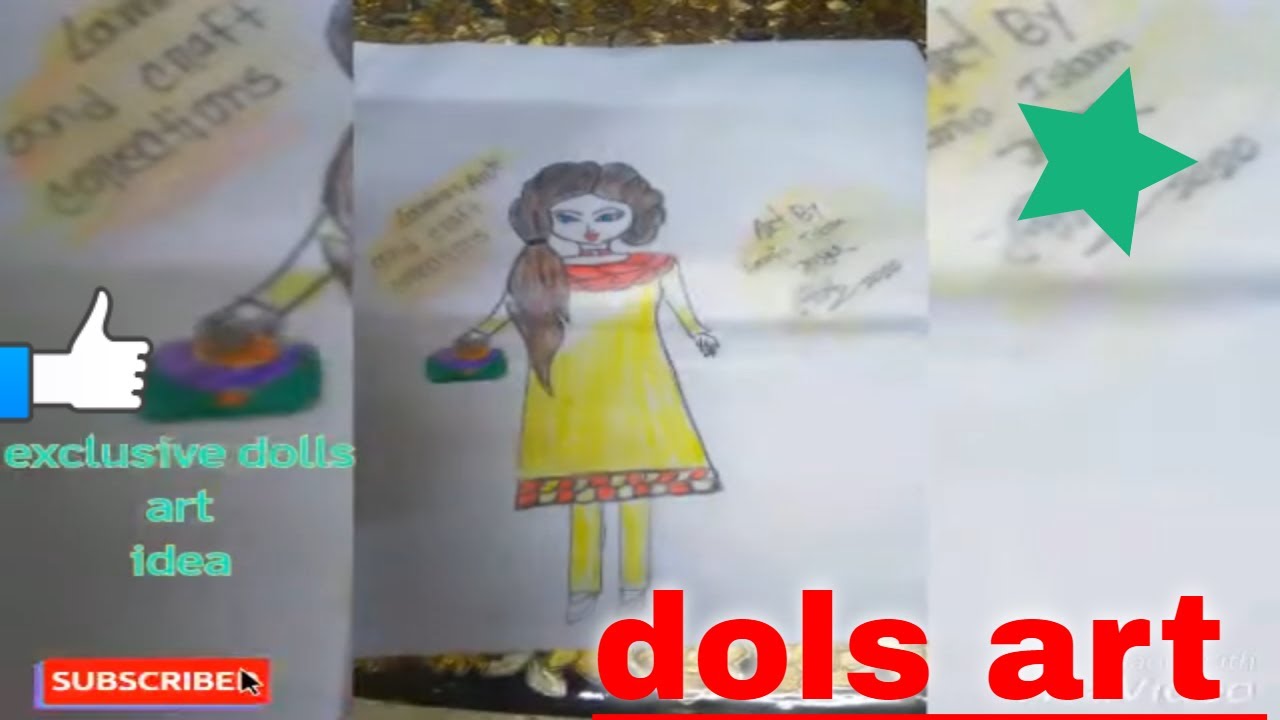 Exclusive Art Idea|lamias art collection|dolls art idea.@lamia islam joya