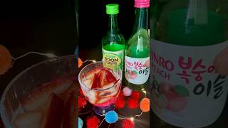 Peach Strawberry Soju #shorts