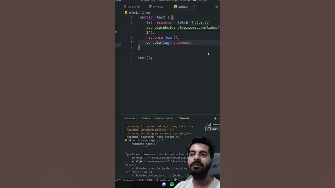 Bro+is+using+await ezSnippet #coding+#programming+#ezsnippet+#ezlive ...