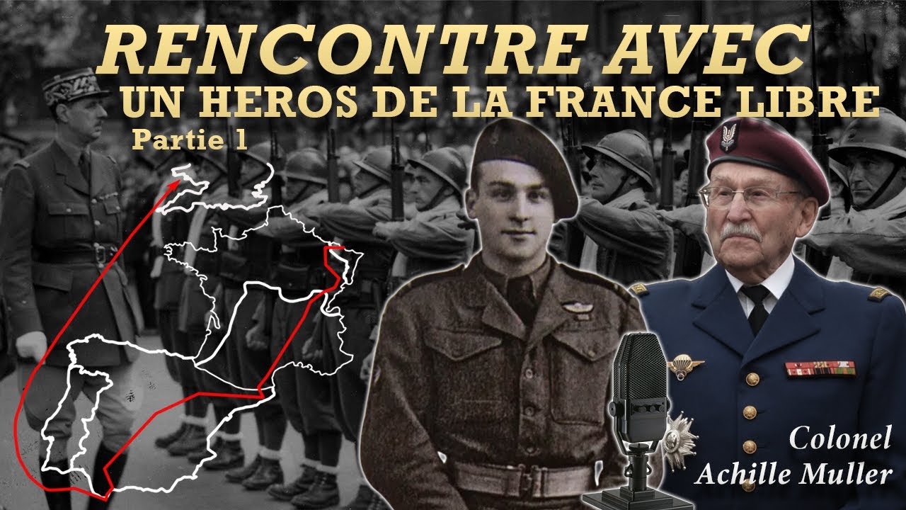 L'un des derniers parachutistes SAS de la France Libre. 39-45 (Colonel Achille Muller) Partie 1