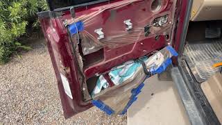 2000 Land Rover Discovery 2 window regulator and motor replacement