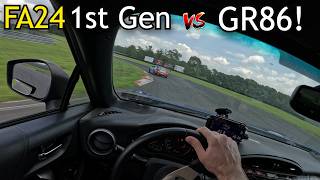 FA24 Swap Shakedown! (plus track battle with GR86 on the same tire)