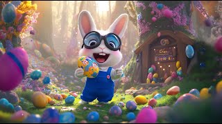 Easter Egg Explosion! 💥🐰🥚🎨Rabbit's Crazy Egg Machine 🐰🥚Happy Easter,Easter bunny story!