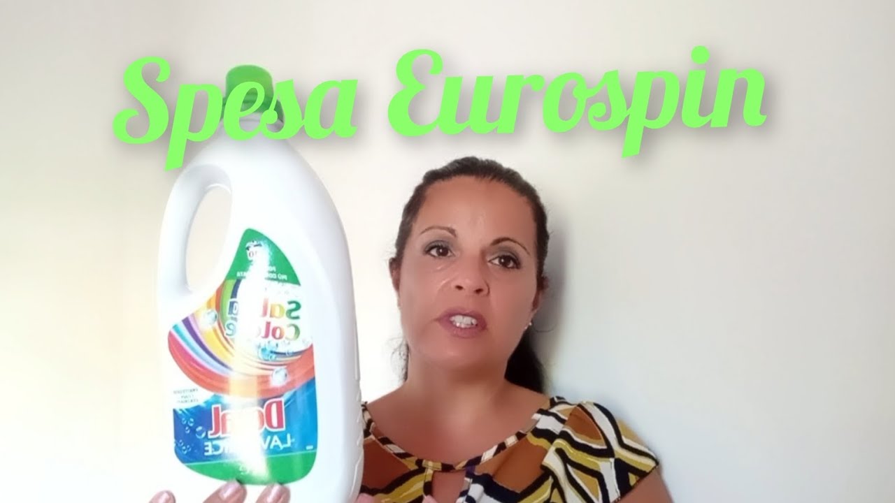 SVUOTA LA SPESA EUROSPIN 😊#detersivi #pulizia #eurospin #beauty