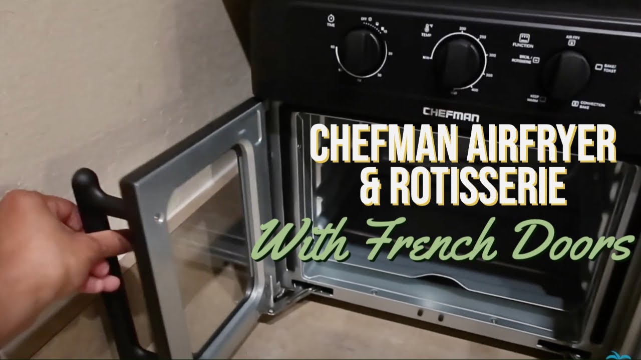 Chefman French Door Air Fryer + Oven, 26 Quart