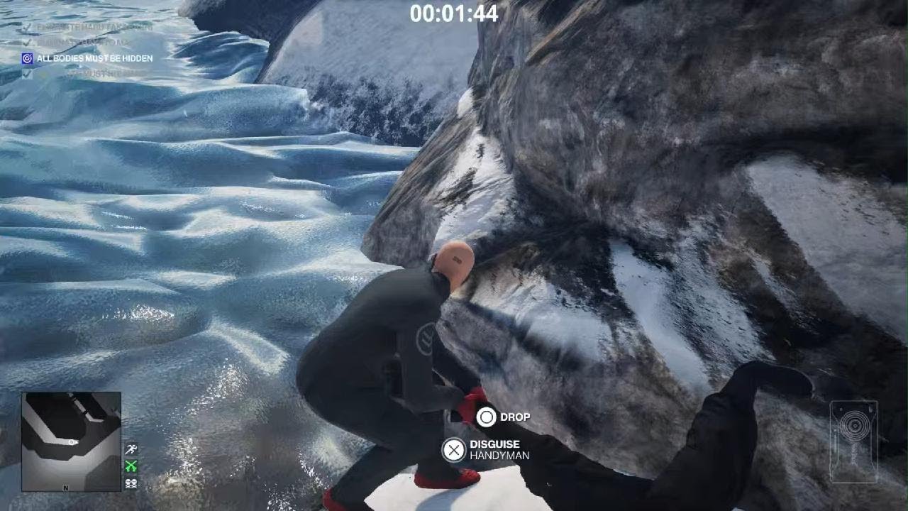 HITMAN 3 - Clean as a Whistle (my contract) cover aim trick