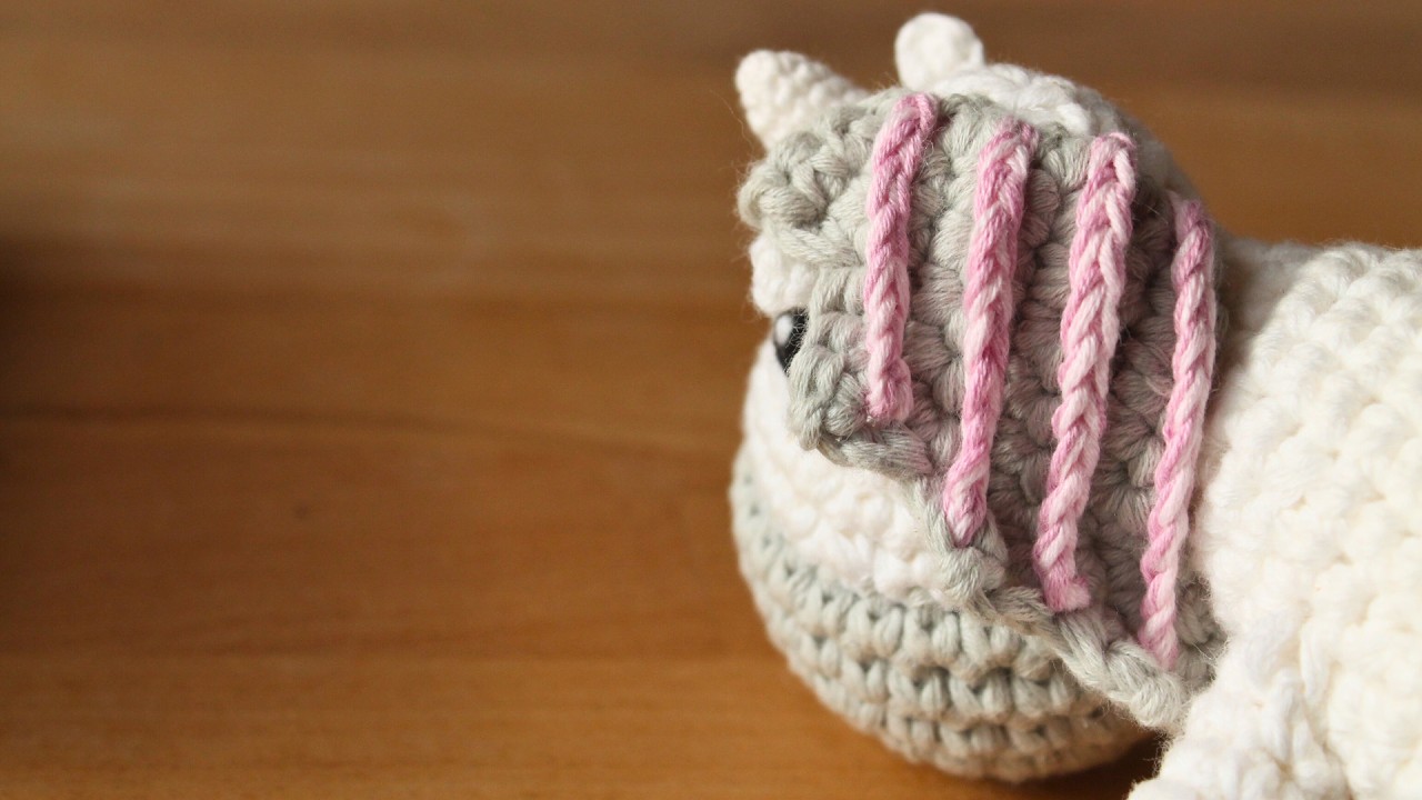 Flechtfrisur / Strähnen für Häkeltiere und Amigurumis | Häkeltier Zubehör