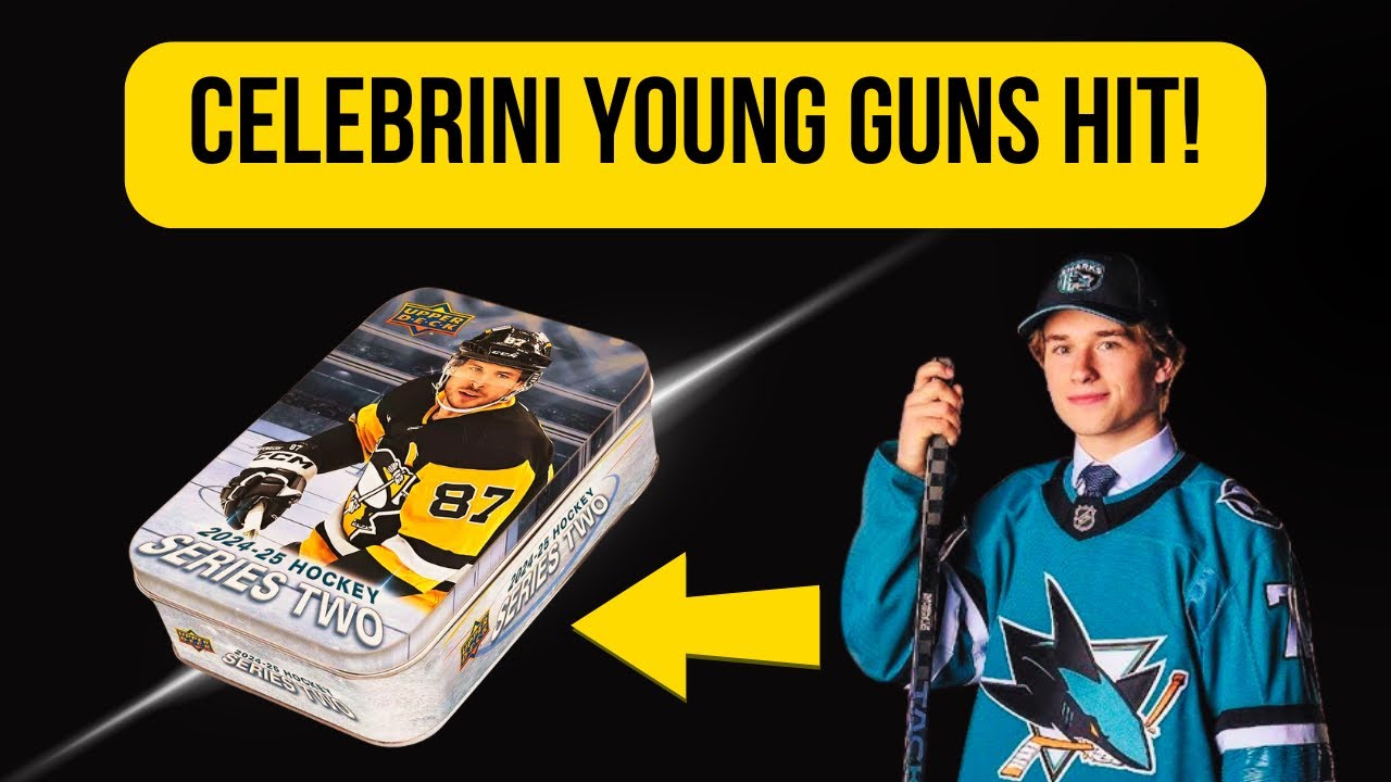 🔥WHAT A TIN!🔥 2024-25 Upper Deck Series 2 Hockey Tin