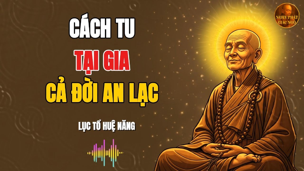 LỤC TỔ HUỆ NĂNG - Cách tu tại gia đời an lạc, 12 bài học thấm thía cho người bận rộn.