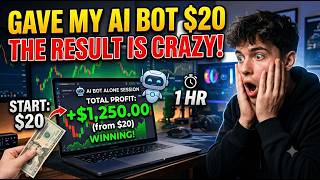 I Gave My AI Bot $20 and Let It Trade Alone… The Result Surprised Me