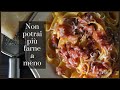 TAGLIATELLE al RAGU' DI PROSCIUTTO - ricetta tradizionale bolognese