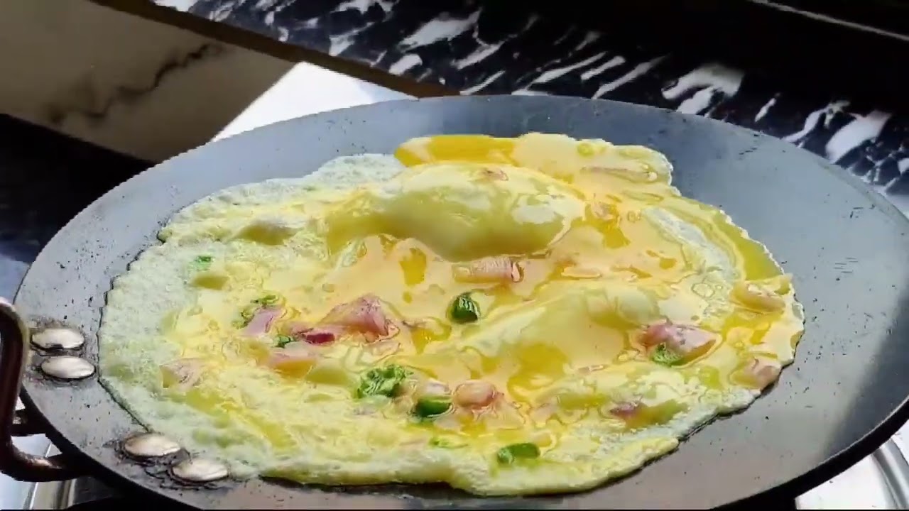 “Aaj breakfast me omlet ❤️”
