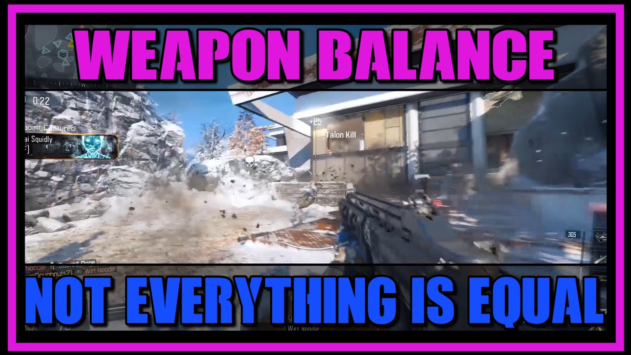 What does real weapon balance look like? (PC Haymaker Black Ops 3 Gameplay)