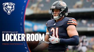 Bears postgame locker room | 2026 Preseason Week 1