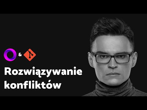#git Rozwiązywanie konfliktów - Kurs git po polsku #10/12