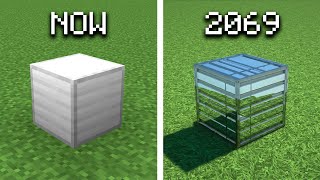 minecraft graphics now vs 2069