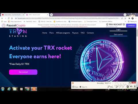 Faucet crypto free coin  PTC and Shortlinks working  link in descrtiption