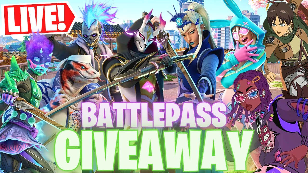 🔴 LIVE Fortnite Chapter 4 Season 2 Battle Pass/V-Bucks *GIVEAWAY* 🥳 ...