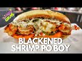 Blackened Shrimp Po Boy Recipe | Mardi Gras Food | New Orleans Food Recipes