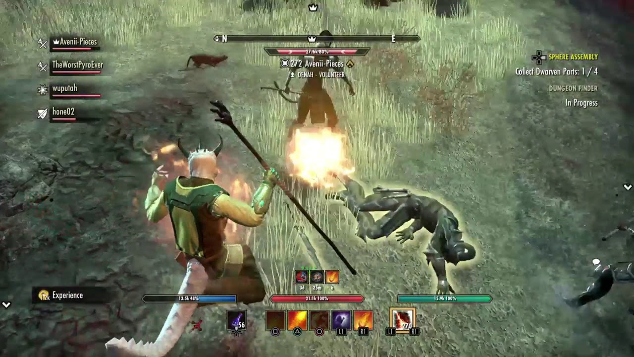 ESO | New craftier build dungeon run and Morrowind public dungeon solo group event