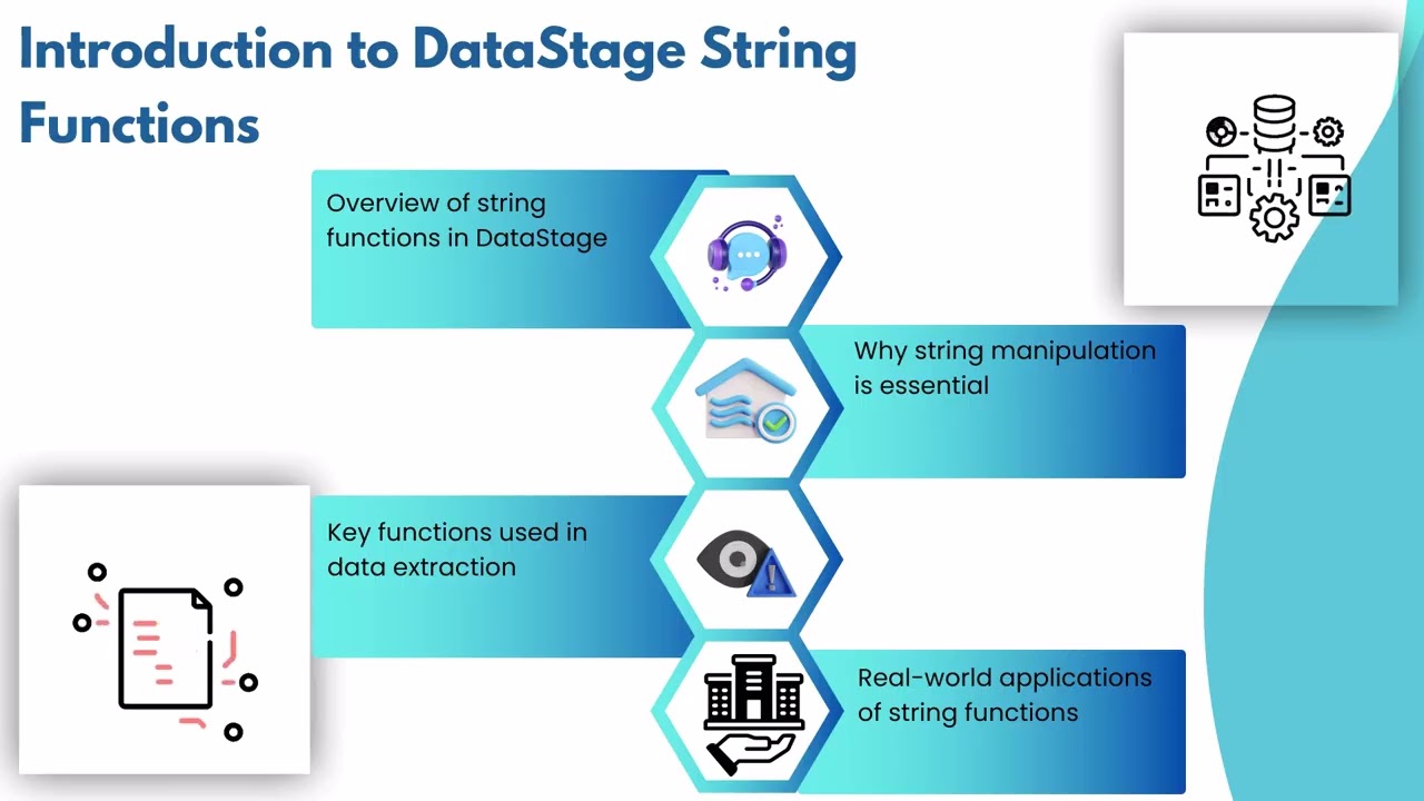 How to Extract Name from Mail ID in DataStage | DataStage String Functions Tutorial