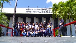 O TRT-RN RECEBE VISITA DE ALUNOS DA GRANDE NATAL