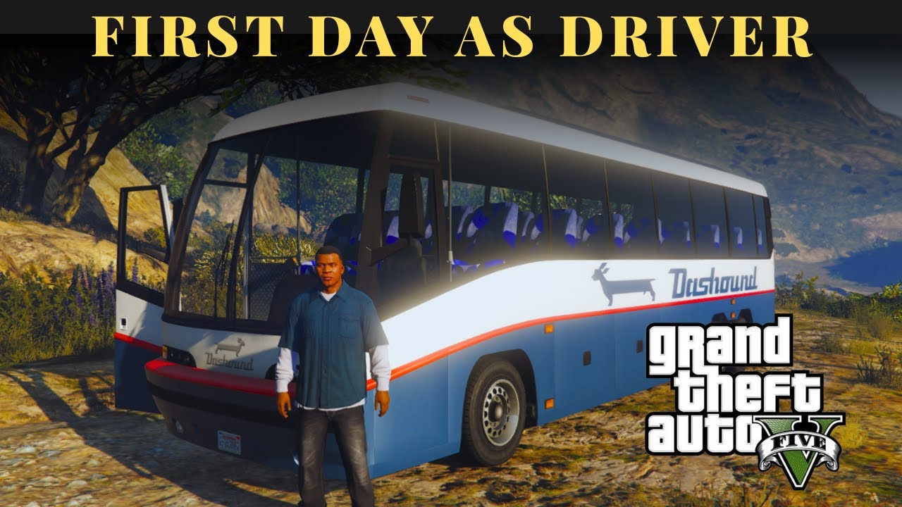 My First Day as Bus Driver On Duty in GTA 5 