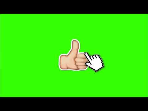 Like/Subscribe/Post notifications green screen (NO COPYRIGHT)