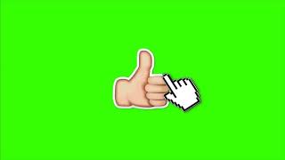 Like/Subscribe/Post notifications green screen (NO COPYRIGHT)