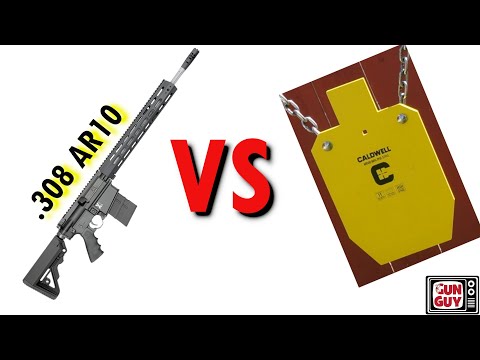 .308 AR10 vs Steel - The Rock River LAR-8 Returns!