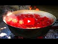 [Altyazılı] Kireç Suyunda Domates Reçeli Yapımı | Making Tomato Jam | صنع مربى الطماطم [K.DERE]