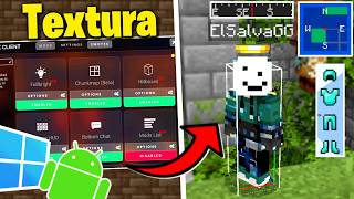 🔥 EL MEJOR CLIENTE para Minecraft PE (26.x) 🤯| TEXTURA +20 FUNCIONES | ANDROID Y WINDOWS