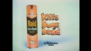 Raid Animated Commercial 1978