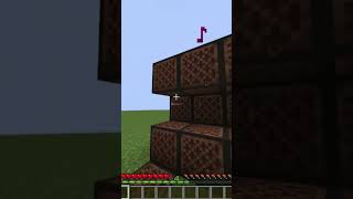 Disassembly required on Minecraft note blocks by hand #minecraft #noteblocks #murderdrones