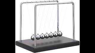 QLKUNLA Newton's Cradle Review Classic Kinetic Physics Desk Toy