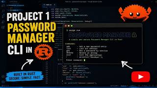 Project 1: Password Manager CLI  In Rust  | GitHub 'Pawanjaiswal910' #YouknowInfinity .