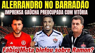 🚨EXCLUSIVO! FÁBIO MOTA BLEFOU SOBRE RAMON? ALERRANDRO VOLTA AO BARRADÃO, NOVIDADES CONTRA O INTER!