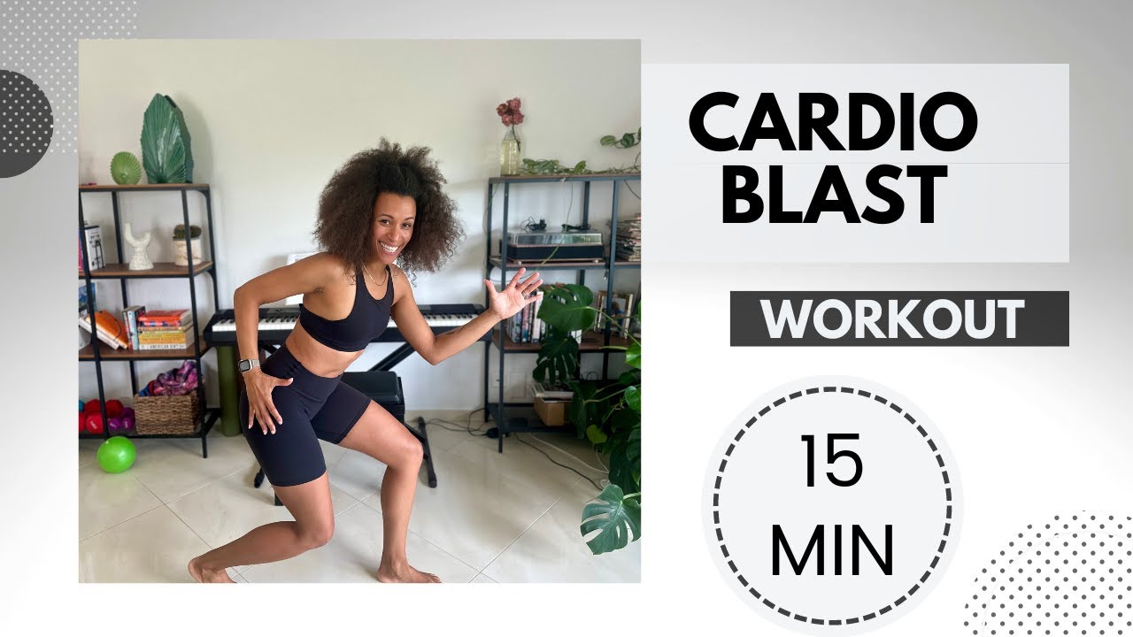 15 min Cardio Blast I No Equipment I At Home - YouTube