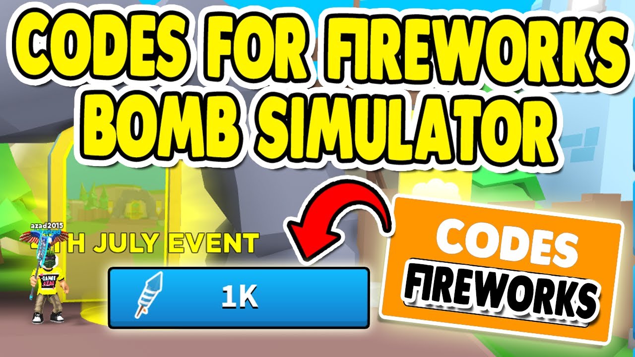 ALL NEW BOMB SIMULATOR CODES ROBLOX 4TH JULY EVENT YouTube