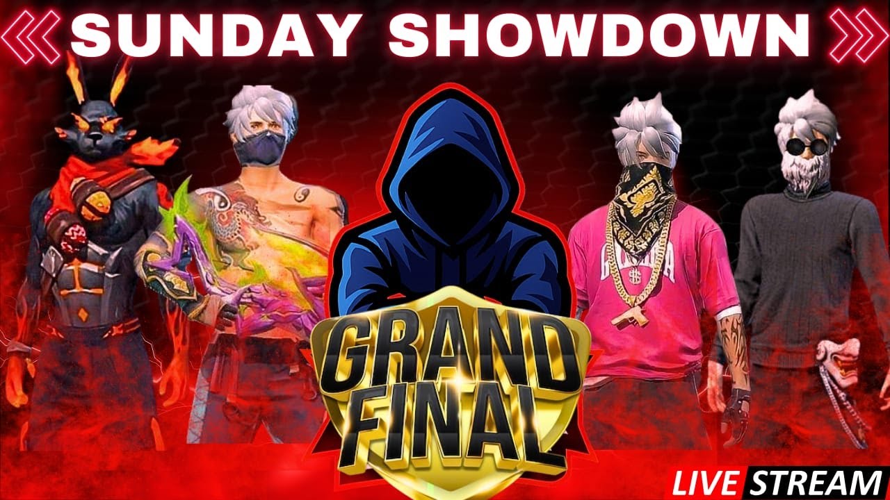 FF SUNDAY SHOWDOWN || GRAND FINAL || FREE FIRE 🏆 XDR ESPORTS LIVE TODAY