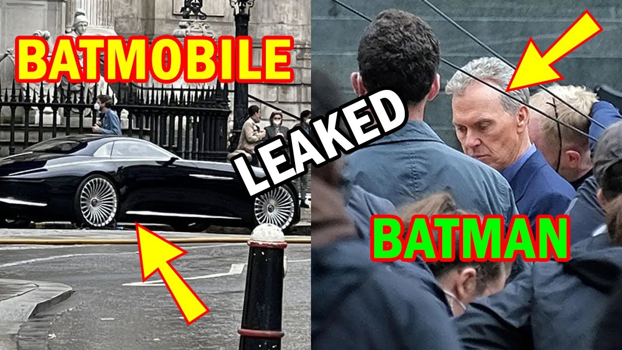 The Flash Leaked Set Photos Show Michael Keaton as Batman