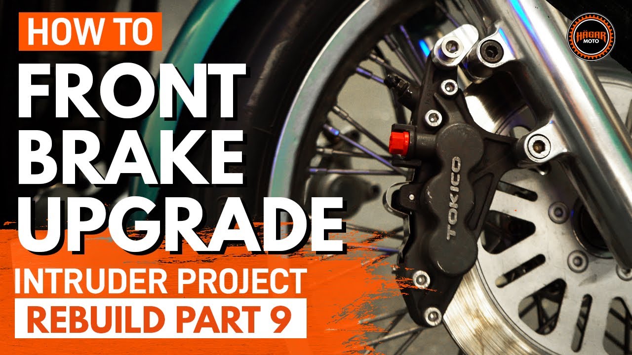 Suzuki Intruder VS1400: Upgrade Front Brake Calliper - Rebuild Part 9