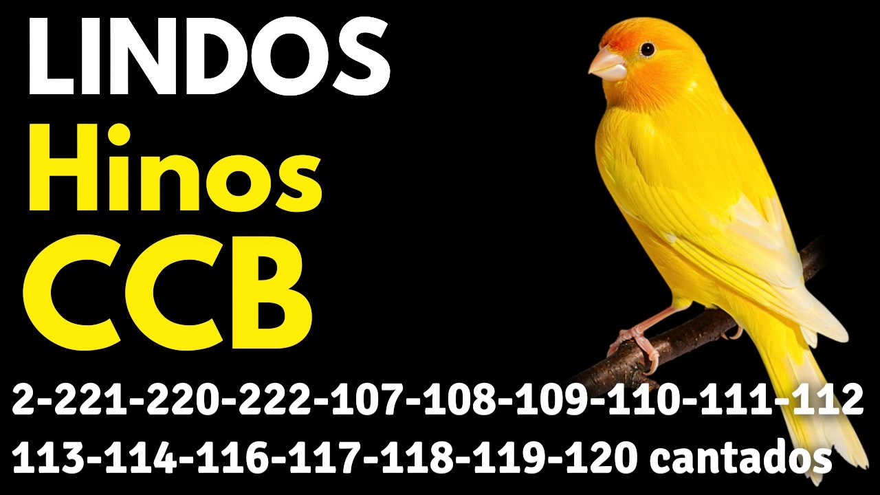 HINOS CCB 2-221-220-222-107-108-109-110-111-112-113-114-116-117-118-119-120-121-122-123 cantados