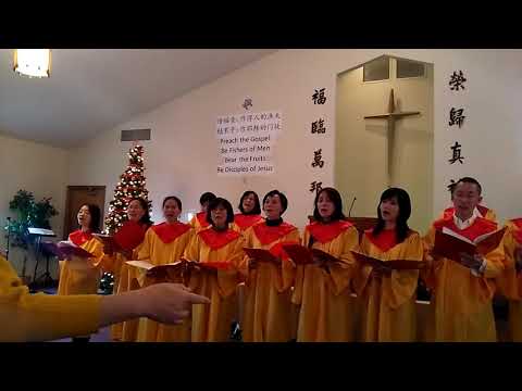 你降生的那个夜晚  莱城诗班  指挥 蔡葳 训练 蔡葳，爱华，Lily,   诗琴:王锦