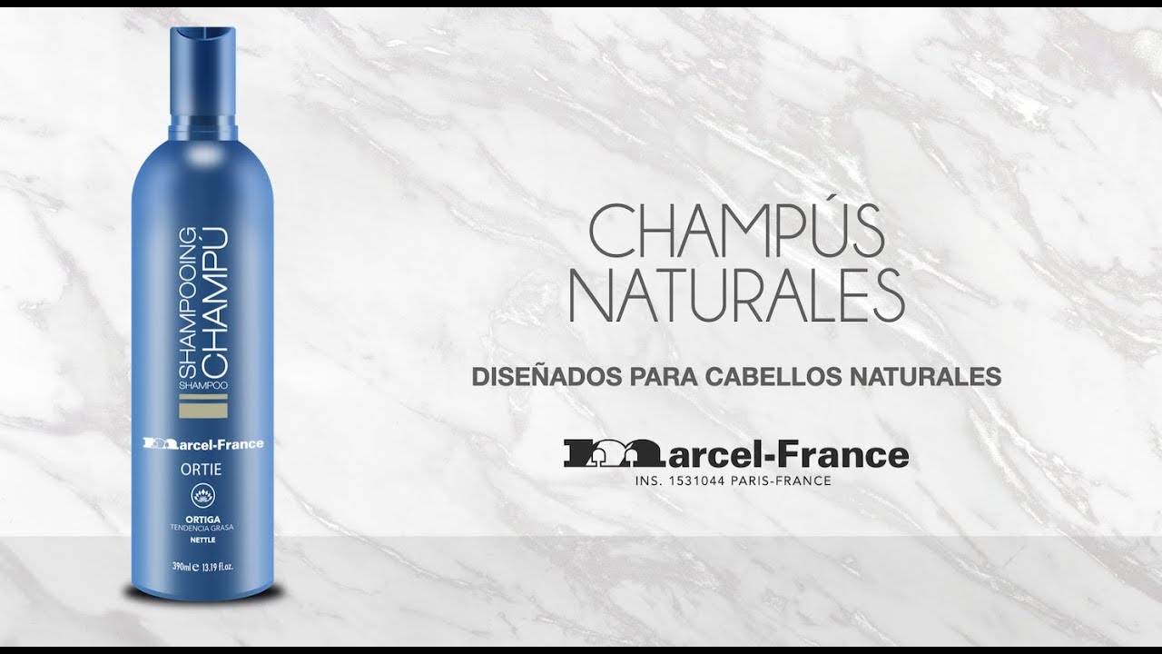 Champús con extractos naturales Marcel-France