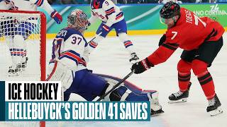 connor hellebuyck denies canada en route u s gold