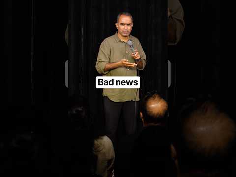 Bad news #standupcomedy #comedy #funny #comedyshorts #standup #jokes #fun #funnyvideo #comedyvideo