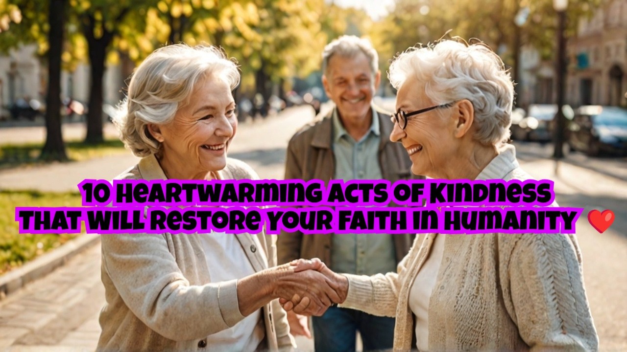 10 Heartwarming Acts of Kindness That Will Restore Your Faith in